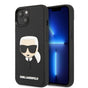 Husa pentru iPhone 14 Plus, Karl Lagerfeld 3D Design (KLHCP14MKH3DBK), negru