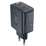 Incarcator retea Acefast (A49), 2x Type-C, Universal Charger, GaN Technology, PD35W, negru