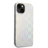 Husa pentru iPhone 14 Plus, Karl Lagerfeld Hardcase Monogram (KLHCP14MLGMMSV3), argintiu
