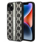 Husa pentru iPhone 14 Plus, Karl Lagerfeld Hardcase Monogram (KLHCP14MPGKLSKG), gri