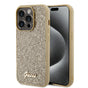 Husa pentru iPhone 15 Pro Max, Guess Disco Metal Script (GUHCP15XPMSDGSD), auriu