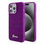 Husa pentru iPhone 15 Pro Max, Guess Disco Metal Script (GUHCP15XPMSDGSF), fucsia