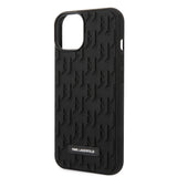 Husa pentru iPhone 14 Plus, Karl Lagerfeld 3D Design (KLHCP14MRUPKLPK), negru