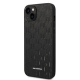 Husa pentru iPhone 14 Plus, Karl Lagerfeld Saffiano (KLHCP14MSAKLHPK), negru