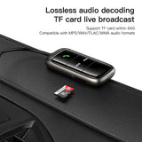 Modulator FM Yesido Modulator FM Bluetooth Car Receiver (YAU32), Afisaj LED, TF Card, negru