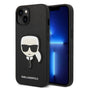 Husa pentru iPhone 14 Plus, Karl Lagerfeld Saffiano (KLHCP14MSAPKHK), negru