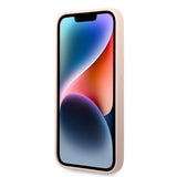 Husa pentru iPhone 14 Plus, Karl Lagerfeld Silicone (KLHCP14MSLCTPI), roz