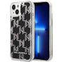 Husa pentru iPhone 14 Plus, Karl Lagerfeld Hardcase Liquid Glitter (KLHCP14MLMNMK), negru