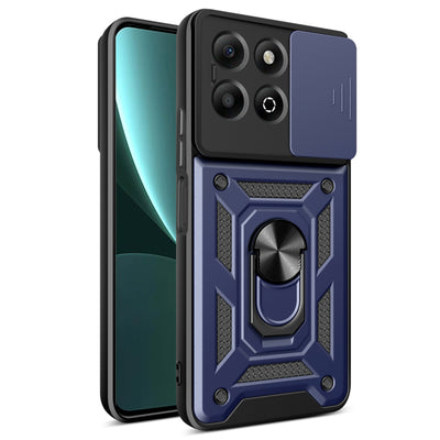 Husa pentru Honor X6b, Techsuit CamShield Series, albastru