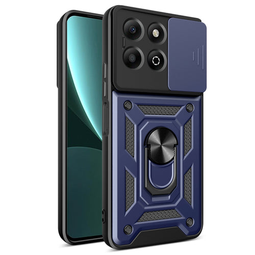 Husa pentru Honor X6b, Techsuit CamShield Series, albastru