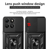 Husa pentru Honor X6b, Techsuit CamShield Series, albastru