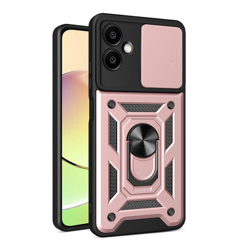 Husa pentru Samsung Galaxy A06 4G, Techsuit CamShield Series, roz