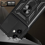 Husa pentru Samsung Galaxy A06 4G, Techsuit CamShield Series, albastru