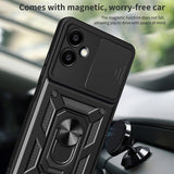 Husa pentru Samsung Galaxy A06 4G, Techsuit CamShield Series, albastru