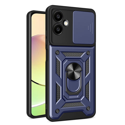 Husa pentru Samsung Galaxy A06 4G, Techsuit CamShield Series, albastru
