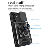 Husa pentru Samsung Galaxy A16 4G, Techsuit CamShield Series, albastru