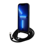 Husa pentru iPhone 15, Karl Lagerfeld Saffiano Crossbody (KLHCP15SSASKNPSK), negru