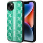 Husa pentru iPhone 14 Plus, Karl Lagerfeld Hardcase Monogram (KLHCP14MPGKLSKN), verde