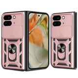 Husa pentru Google Pixel 9 Pro Fold, Techsuit CamShield Series, roz