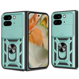 Husa pentru Google Pixel 9 Pro Fold, Techsuit CamShield Series, albastru