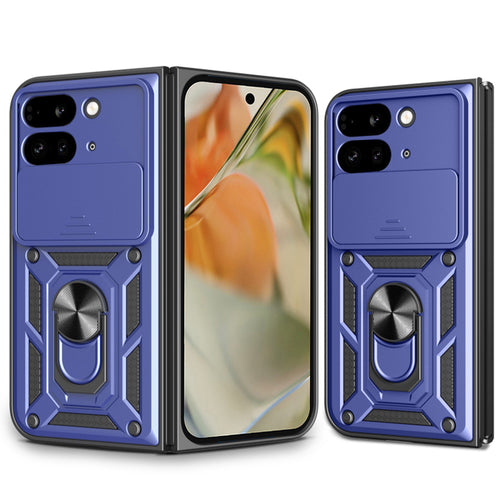 Husa pentru Google Pixel 9 Pro Fold, Techsuit CamShield Series, albastru