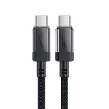 Cablu Acefast de date (C12-03), Type-C to Type-C, 60W, High-Speed Charging, 1.2m, negru