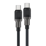Cablu Acefast de date (C10-03), Type-C to Type-C, 60W, High-Speed Charging, 1.2m, negru