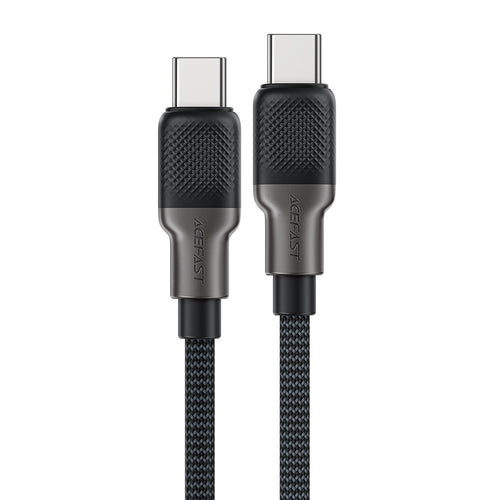 Cablu Acefast de date (C10-03), Type-C to Type-C, 60W, High-Speed Charging, 1.2m, negru