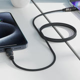 Cablu Acefast de date (C10-03), Type-C to Type-C, 60W, High-Speed Charging, 1.2m, negru