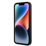 Husa pentru iPhone 14 Plus, Karl Lagerfeld Silicone (KLHCP14MSRSGRCK), negru