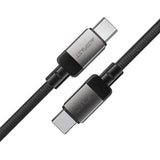 Cablu Acefast de date (C9-03), Type-C to Type-C, Incarcare rapida, 60W, 1.2m, negru
