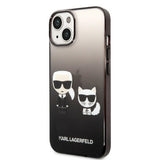 Husa pentru iPhone 14 Plus, Karl Lagerfeld Hardcase (KLHCP14MTGKCK), negru