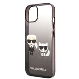Husa pentru iPhone 14 Plus, Karl Lagerfeld Hardcase (KLHCP14MTGKCK), negru