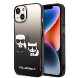 Husa pentru iPhone 14 Plus, Karl Lagerfeld Hardcase (KLHCP14MTGKCK), negru