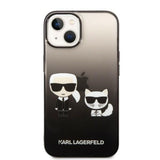 Husa pentru iPhone 14 Plus, Karl Lagerfeld Hardcase (KLHCP14MTGKCK), negru