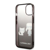 Husa pentru iPhone 14 Plus, Karl Lagerfeld Hardcase (KLHCP14MTGKCK), negru