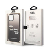 Husa pentru iPhone 14 Plus, Karl Lagerfeld Hardcase (KLHCP14MTGKCK), negru