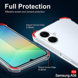 Husa pentru Samsung Galaxy A06 4G, Techsuit Shockproof Clear Silicone, transparenta