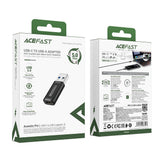 Adaptor Acefast Adapter (J2), Type-C to USB 3.0, Incarcare Rapida, Data Transmission, 5Gbps, Negru
