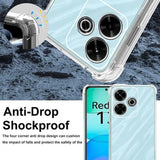 Husa pentru Xiaomi Redmi 13, Techsuit Shockproof Clear Silicone, transparenta