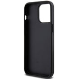 Husa pentru iPhone 14 Pro Max, Karl Lagerfeld Saffiano Gripstand (KLHCP14XGSACHPK), negru