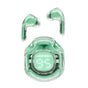 Casti wireless Acefast (T8), USB-C, IPX4, Bluetooth 5.3, AI Call Reducere zgomot, Afisaj digital, 480mAh, verde menta
