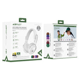Casti wireless Acefast Wireless Headset (H7), Type-C, Bluetooth 5.4, Active Reducere zgomot, IP54, 500mAh, Hi-Fi Sound, alb