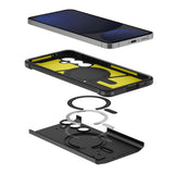 Husa pentru Samsung Galaxy S24 FE, Spigen Tough Armor MagSafe (ACS08625), negru