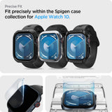 Folie de protectie pentru Apple Watch 10 42mm, Spigen