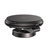 Suport auto Acefast cu Wireless Charging (D30), pentru iPhone, Prindere magnetica, 360°, LED Light, pentru Bord, 15W, negru