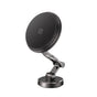 Suport auto Acefast cu Wireless Charging (D30), pentru iPhone, Prindere magnetica, 360°, LED Light, pentru Bord, 15W, negru