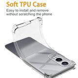 Husa pentru OnePlus Nord CE4 Lite, Techsuit Shockproof Clear Silicone, transparenta