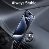 Suport auto Acefast (D20), Inel magnetic, 360A° Rotatie, pentru Bord, Universal, Reglabil, argintiu