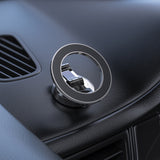 Suport auto Acefast (D20), Inel magnetic, 360A° Rotatie, pentru Bord, Universal, Reglabil, argintiu